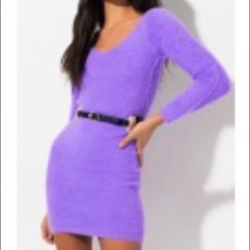 Akira purple mini dress. Size M.